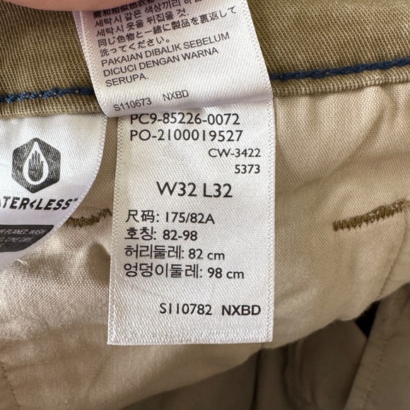 Levi's XX Chino Men's Standard Taper Casual Khaki Twill Pant Tan Size 32 Comfort - Picture 10 of 15